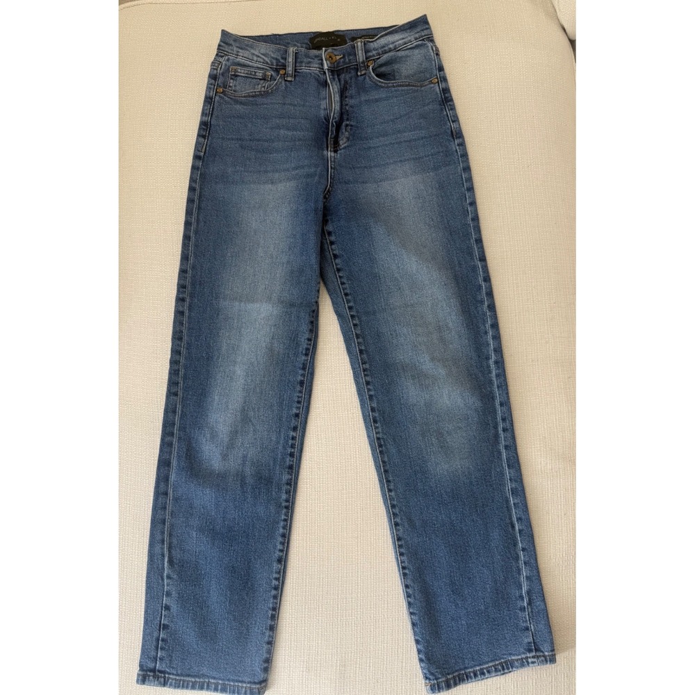 Kendall + Kylie Skater Jeans Womens 1/25 High Rise Straight Leg Blue Excellent